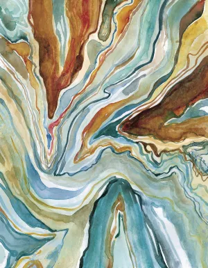 Geo Formation II by Carol Robinson Oil Painting