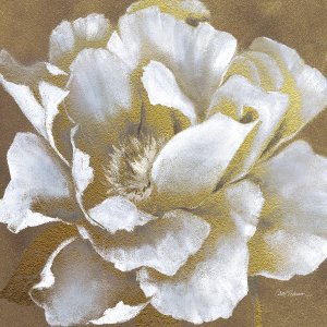 Golden Bloom II Oil painting by Carol Robinson