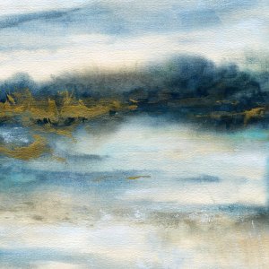 Golden Marshlands Oil painting by Carol Robinson