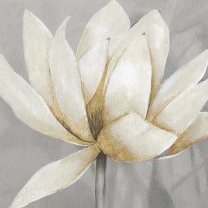 Golden Waterlily II by Carol Robinson Oil Painting