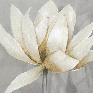 Golden Waterlily II by Carol Robinson Oil Painting