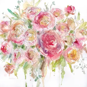 Graceful Bouquet by Carol Robinson Oil Painting