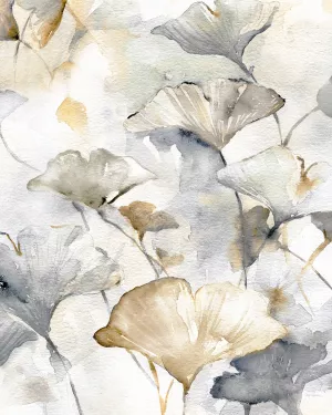 Gracefully Ginkgo II Oil Painting by Carol Robinson - Contemporary
