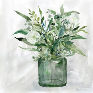 Green Garden I Oil painting by Carol Robinson