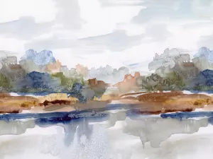 High Sierra Oil Painting by Carol Robinson - Contemporary