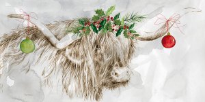 Highland Holidays by Carol Robinson Oil Painting