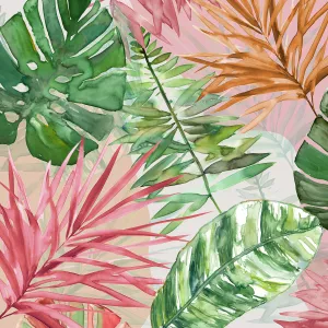 Hot Tropics I by Carol Robinson Oil Painting