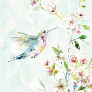 Hummingbird III by Carol Robinson Oil Painting