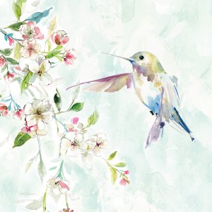 Hummingbird IV by Carol Robinson Oil Painting
