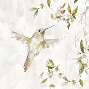Hummingbird Song I by Carol Robinson Oil Painting