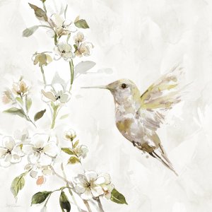 Hummingbird Song II by Carol Robinson Oil Painting