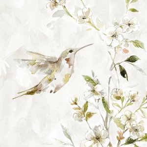 Hummingbird Song III by Carol Robinson Oil Painting