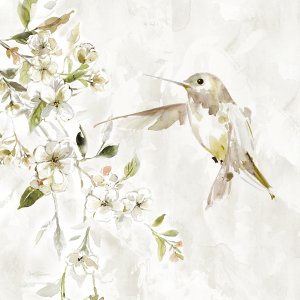 Hummingbird Song IV by Carol Robinson Oil Painting