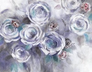 Iced Flowers by Carol Robinson Oil Painting