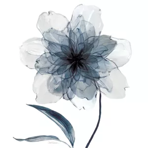 Indigo Bloom II Oil Painting by Carol Robinson - Bestsellers