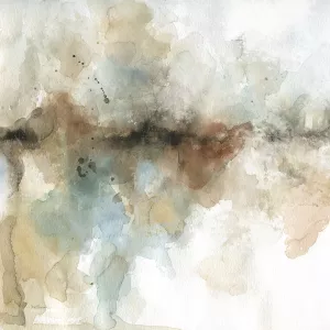 Island Mist I Oil Painting by Carol Robinson - Contemporary