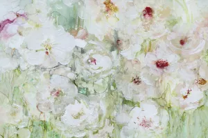 Jardin Blanc by Carol Robinson Oil Painting
