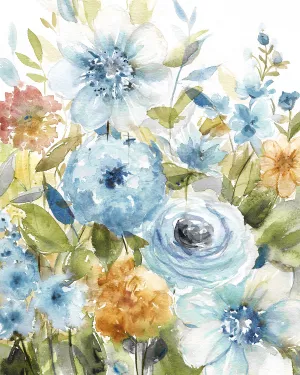 Jardin de Azul by Carol Robinson Oil Painting