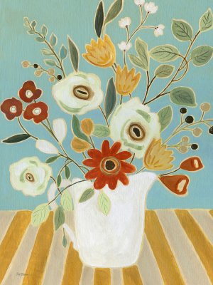 Joyful Blossoms I by Carol Robinson Oil Painting