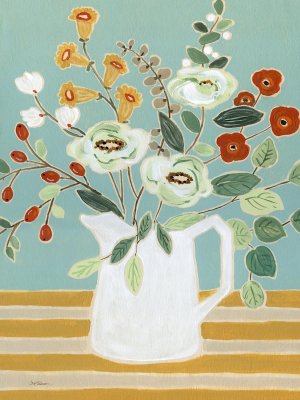 Joyful Blossoms II by Carol Robinson Oil Painting
