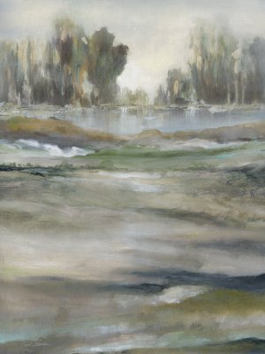 Lake Solitude by Carol Robinson Oil Painting