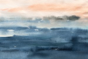 Lake Sunrise by Carol Robinson Oil Painting