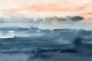 Lake Sunrise by Carol Robinson Oil Painting