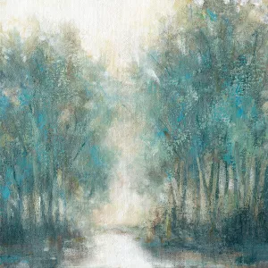 Lakeside Groves by Carol Robinson Oil Painting