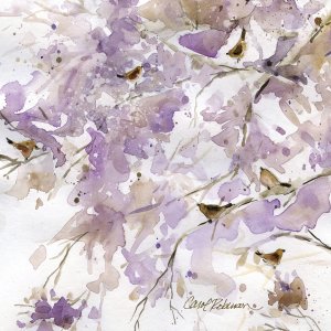 Lavender Spring II by Carol Robinson Oil Painting