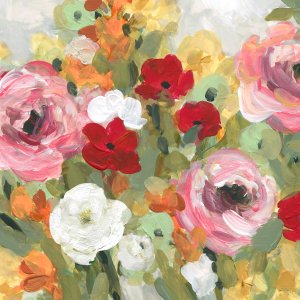 Lea's Garden I Oil painting by Carol Robinson