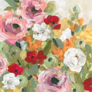 Lea's Garden II by Carol Robinson Oil Painting