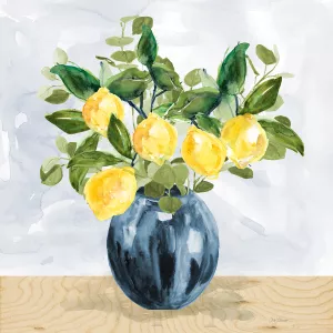 Lemon Bouquet Oil Painting by Carol Robinson - Bestsellers