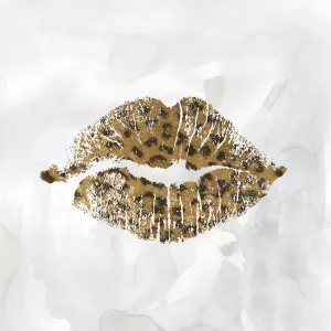 Leopard Kisses I by Carol Robinson Oil Painting