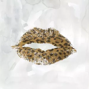 Leopard Kisses II by Carol Robinson Oil Painting