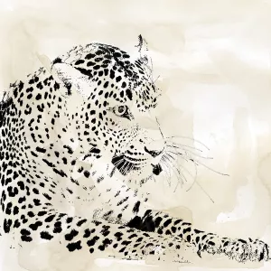 Leopard Spots I Oil Painting by Carol Robinson - Bestsellers