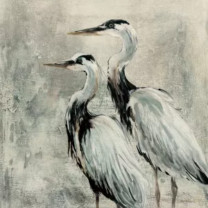 Life Mates Oil Painting by Carol Robinson - Contemporary