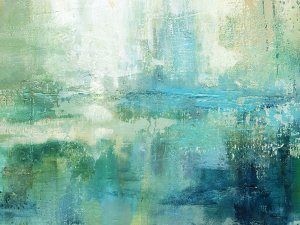 Lily Lake by Carol Robinson Oil Painting