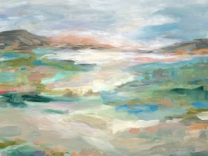 Lush Valleys by Carol Robinson Oil Painting