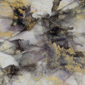 Marbled Aubergine II by Carol Robinson Oil Painting