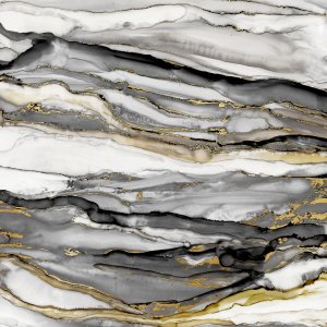 Marbled Gold II by Carol Robinson Oil Painting