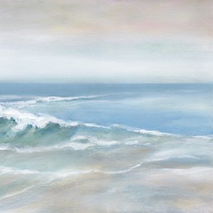Mellow Ocean View by Carol Robinson Oil Painting