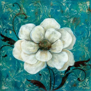Midnight Bloom II by Carol Robinson Oil Painting
