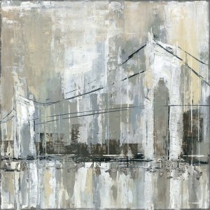 Midtown Bridge I by Carol Robinson Oil Painting