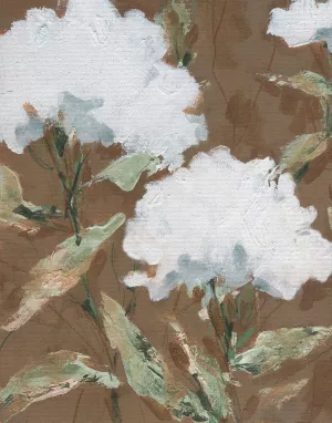 Mocha Garden I by Carol Robinson Oil Painting