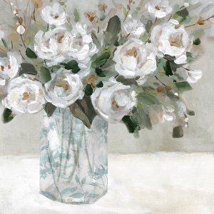 Modern Roses I by Carol Robinson Oil Painting