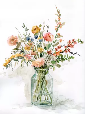 My Favorite Picks I by Carol Robinson Oil Painting