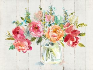 My Summer Garden II by Carol Robinson Oil Painting