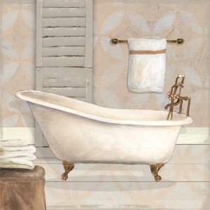 Neutral Bath II by Carol Robinson Oil Painting