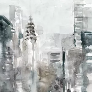 New York Streets by Carol Robinson Oil Painting