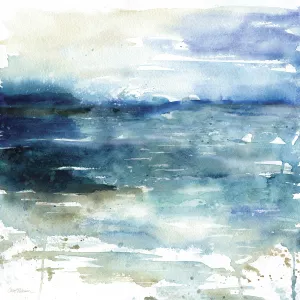 Ocean Break I Oil painting by Carol Robinson